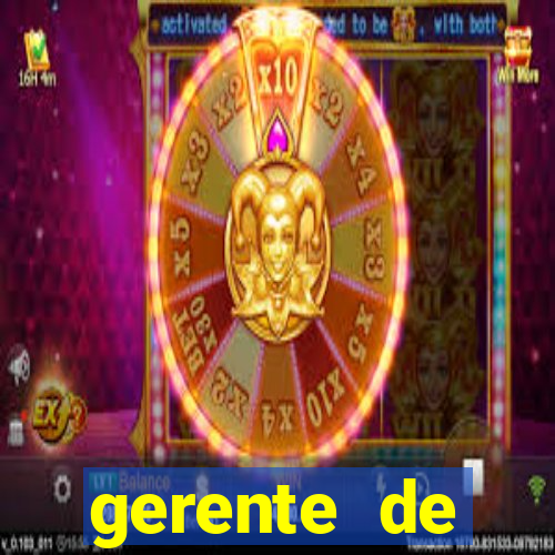 gerente de plataforma slots